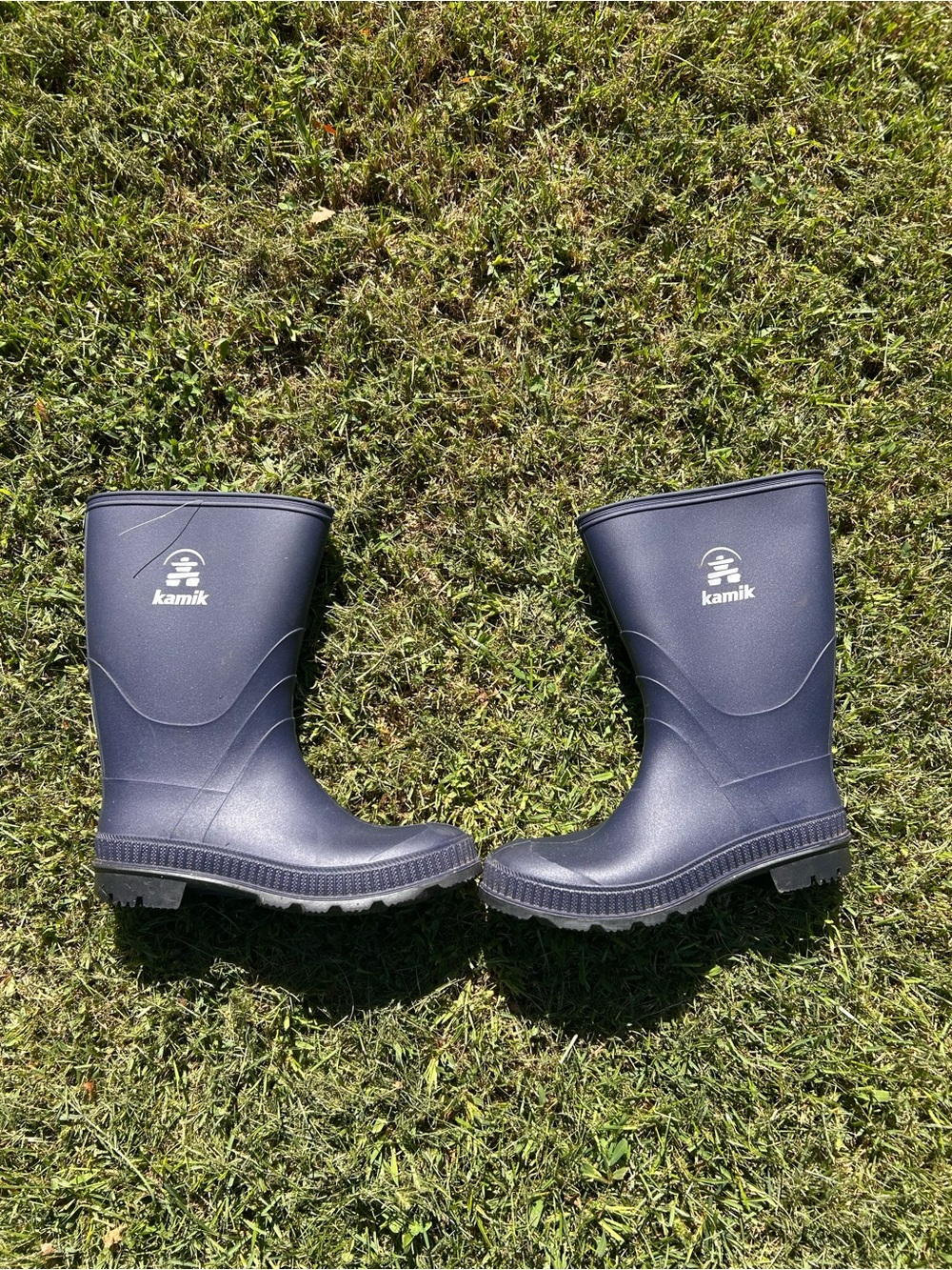 Kamik Kids Navy Blue Rain & Snow Boots